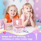 Musical Jewelry Box For Girls With Unicorn Jewelry Set   Spinning Ballerina Gift