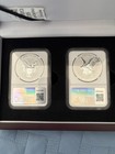 American Eagle 2021 One Ounce Silver Reverse Proof Two-coin Designer Set Edition