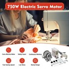 750w Servo Motor Sewing Machine Brushless W  Controller Foot Pedal 200-5000rpm