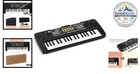 37 Keys Electronic Keyboard Piano For Kids 3-9  Old Music Toy