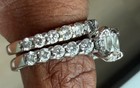 Wedding Ring Sets For Women 14k White Gold 1 1 3k Diamond