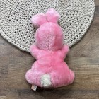 Vintage Pink Bunny Rabbit Plush Stuffed Animal 8      read 