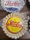 Pepsi-cola Metal Coaster Set Of 4 Drink Coasters Vintage Logo Design 2000 New 