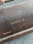 Singer Sewing Machine Bentwood Top Case Only Vintage Wooden Box