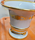 Herend Hungary Claw Footed Vase Urn Handpainted Gold Trim 1940