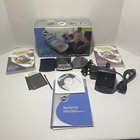 Palm Pilot M515 Pda W  Charging Station Power Cords Stylus Keyboard Box Discs