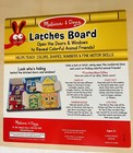 Melissa   Doug Latches Board Wooden Toy House Locks Activity Learning Open Box