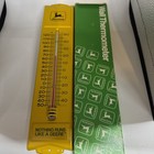 John Deere Vintage Yellow Wall Sign  Metal Nothing Runs Like A Deere Nos