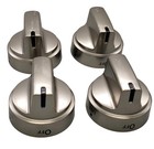 Oem Ge Range Burner Knob  set Of 4  Wb03x24818 1-year Warranty - Ships Today
