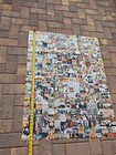 Rod Stewart And Faces Vtg 1970 s Fold Out Collage Poster 43  X 31 5  Oop