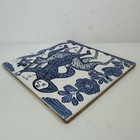 Vintage Mexican Collectors Ceramic Tile 17th Century Reproduced 6 x6  