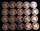 Tube Of 20 Popeye 1 Oz  Solid  999 Fine Copper Rounds  2026