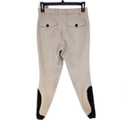 Cavalleria Toscana Womens Riding Breeches Beige Equestrian Pants Italy 44 Us 12