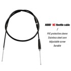 Nibbi 40 3  Adjustable Throttle Cable Fit Yamaha Kawasaki Honda Apollo Motocross