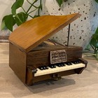 Vintage Grand Piano Coasters Set Of 6