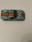 Aurora Ford Gt40 Ho Scale Slot Car Blue Orange Stripe Number 5