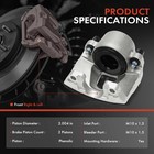 2x Brake Caliper For Dodge Dakota Durango 2000 2001 2002 Front Left   Right Side