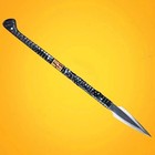 Custom Handmade High Carbon Steel Boar Hunting Spear With Leather Sheath