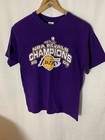 Los Angeles Lakers 2009 Champions T Shirt Mens Medium Purple Nba Finals Kobe
