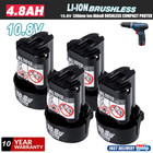 1-2pack For Makita 10 8 Volt Bl1013 Bl1014 12v Li-ion Battery 195332-9 194550-6