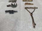Vintage Swank Gold Filled gold Tone silver Tone Tie Clip Bar Lot Of 10