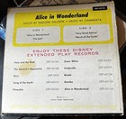 Rare Disney Alice In Wonderland Vinyl Record Music By Camarata Orchestra 