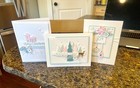 Stampin Up  Calm And Bright Christmas  Kit Box 9 Cards W envelopes Ink   Stamps