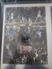 Framed 1998 Sp Authentic Un-cut Basketball Sheet Michael Jordan Factory Sealed