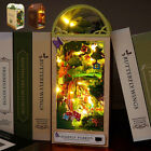 3d Wooden Puzzle Bookend Diy Book Nook Decor Alley Insert Model Buildings Kits A