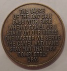 Camel Coin Medallion Coin Aa Na Recovery Chip Bronze
