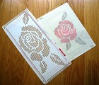 Grid Paper  10  For 24-stitch Pattern Punch Card  Knitting Machine Brother sk lk