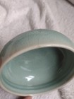 3x Korean Celadon Crackle Glaze Rice Bowls - Stamped  No Clear Date