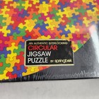 Vintage Springbok The Puzzler First Circular 500  Pc Puzzle New Sealed Pzl6500