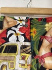 Loudmouth Golf Shorts 60s Beach Themed Double Button Closure Womens Size 6