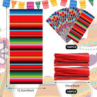 100 Pcs Mexican Fiesta Cellophane Treat Bags Mexican Candy Bags Cinco De Mayo Go