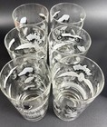 6 Indianapolis Indy 500 Motor Speedway Hall Of Fame Museum Vtg Glasses  Box 7