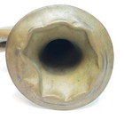 Vintage U s  Regulation Military Brass Bugle With Original Mouthpiece Usa 