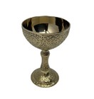 Medieval Brass Goblet Handmade Chalice  Drinkware Royal Wedding Gift 7oz