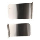 Atosa Mixrite Mrs-hs-18sp Side Splash Guard For 18  Hand Sink Steel