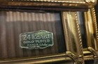 Vintage Gold Plated Ornate Picture Frame Lot  7  5x7  Plus Extras Nine Total
