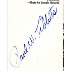 Wwii Atomic Bomb Missions  Paul Tibbets - Signed  enola Gay At The Smithsonian 