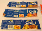 1980s Hormel Rays   Armour Chili   Brooks Beans Labels  Five Whole One Partial