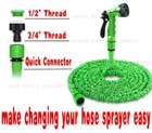 Expanding Expandable Flexible Garden Water Hose W Spray Nozzle 25  50  75  100ft