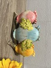 3 Owls Sitting On Tree Branch Figurine Home Decor Cute Owl Lover Gift