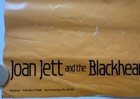 Vintage Joan Jett And The Blackhearts Fan Club Poster 1983 23x34