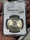 1927 China Republic Silver Dollar Ngc Ms 63                                                          