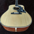 Us Hummingbird Custom Acoustic Guitar Natural Finish Hummingbird   Dove Inlays