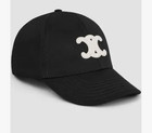 Celineblack Triomphe Embroidered Dad Hat Unisex Luxury Streetwear Casual Basebal