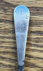 American Coin Silver Coffee Spoon Matthias Lamar Philadelphia 1781-1797 Monogram