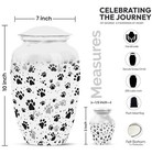 Paws Human Ash Urns 3 Inch Cremation Urns For Burial